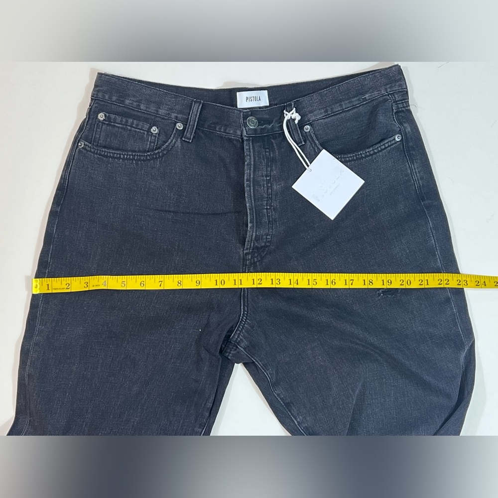 NWT Pistola Cassie Super High Rise Straight in Night Shade Distressed Size:32 - Picture 13 of 14